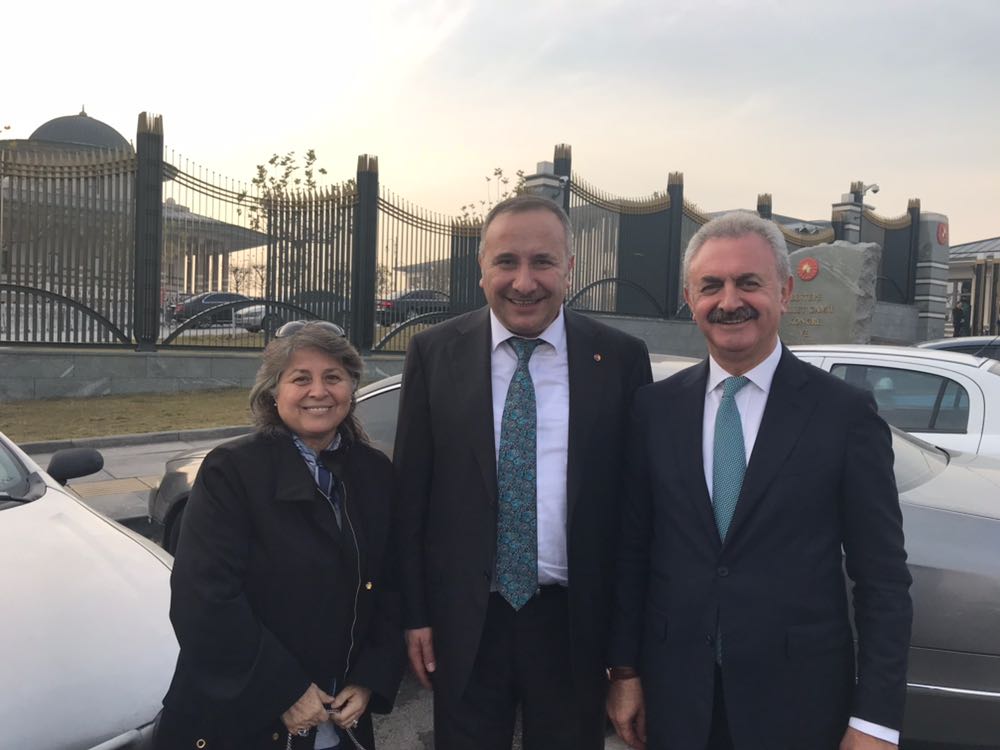 Yönetim Kurulu Başkanımız NAİL ÇİLER, Cumhurbaşkanlığı Külliyesi ndeki, Milli İstihdam Seferberliği Toplantısı na Katıldı.