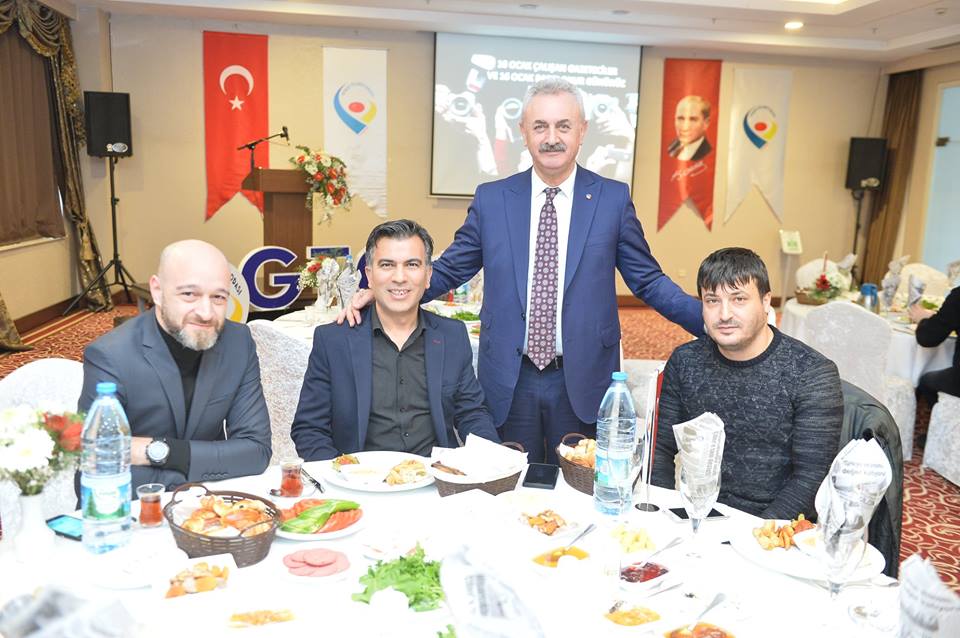 10 Ocak Çalışan Gazeteciler ve 16 Ocak Basın Onur Günü dolayısıyla ulusal ve yerel basınımızın temsilcileriyle bir araya geldik.