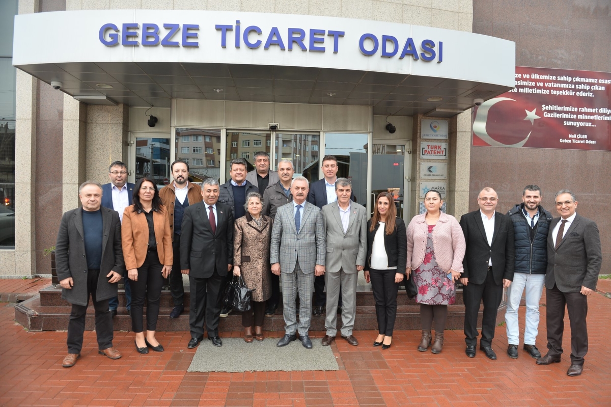 Cumhuriyet Halk Partisi Çayırova Belediye Başkan Adayı Selahattin KAYA ve beraberindeki ilçe teşkilatı Odamıza bir ziyaret gerçekleştirdi.