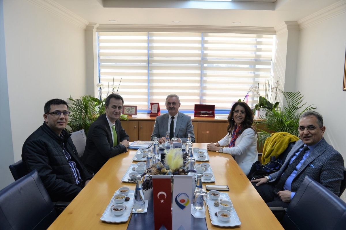 Aselsan Yönetim Kurulu Başkanı ve Genel Müdürü Prof. Dr. Haluk GÖRGÜN, Odamıza bir ziyaret gerçekleştirdi.