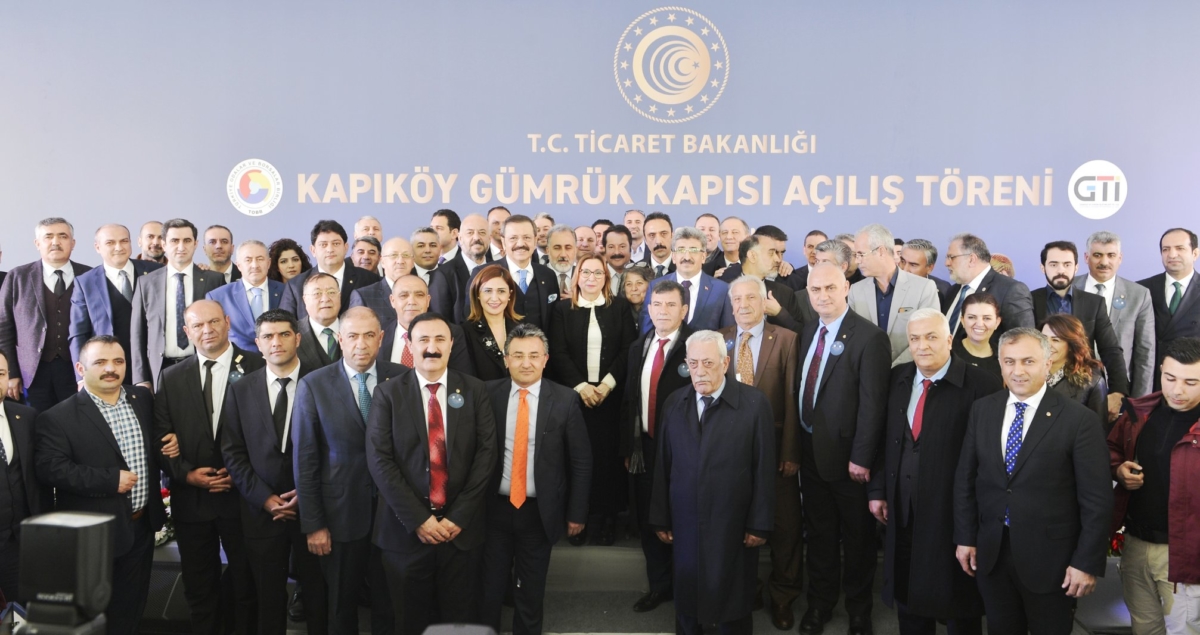 Kapıköy Gümrük Kapısı açılış töreni