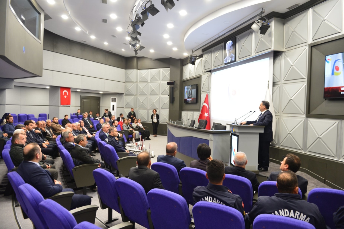 Uyuşturucu ile Mücadele İlçe Eylem Planı kapsamında Odamız ev sahipliğinde toplantı gerçekleştirildi