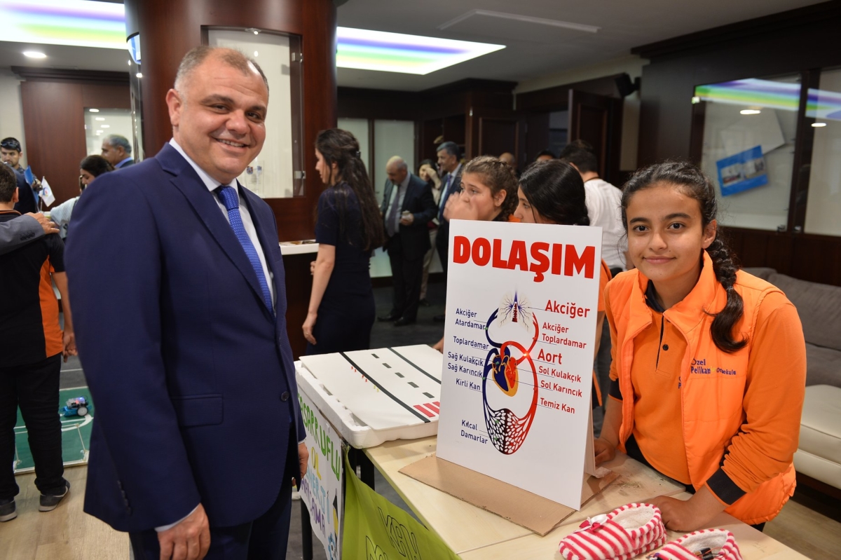 Pelikan Koleji öğrencilerinin yıl boyunca tasarlamış oldukları kodlama, robotik, üç boyutlu yazıcı ve maker projeleri Odamızda sergilendi.