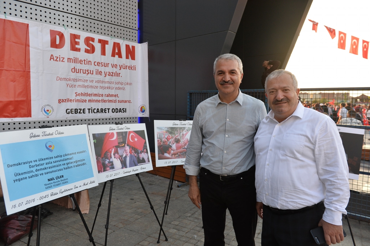 Tüm şehitlerimize, gazilerimize ve milletimize saygı ve minnetle...