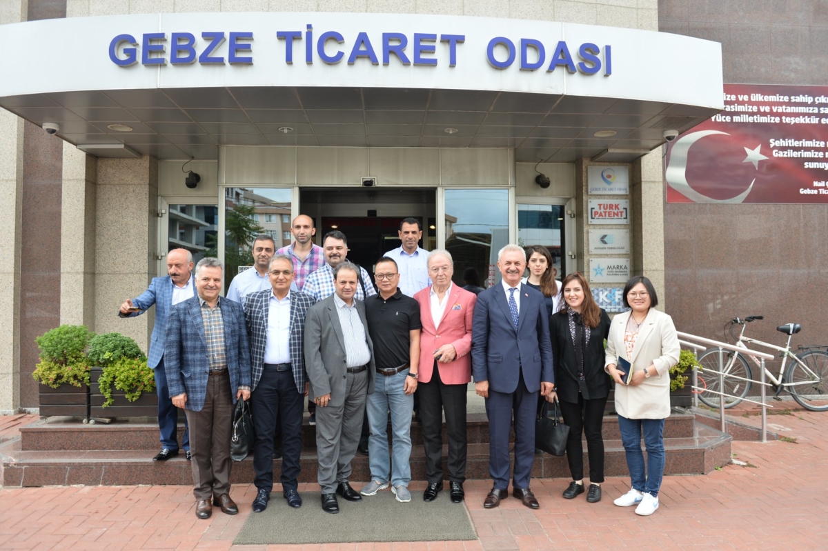 Çin ve İran iş insanlarından oluşan heyet, Odamız