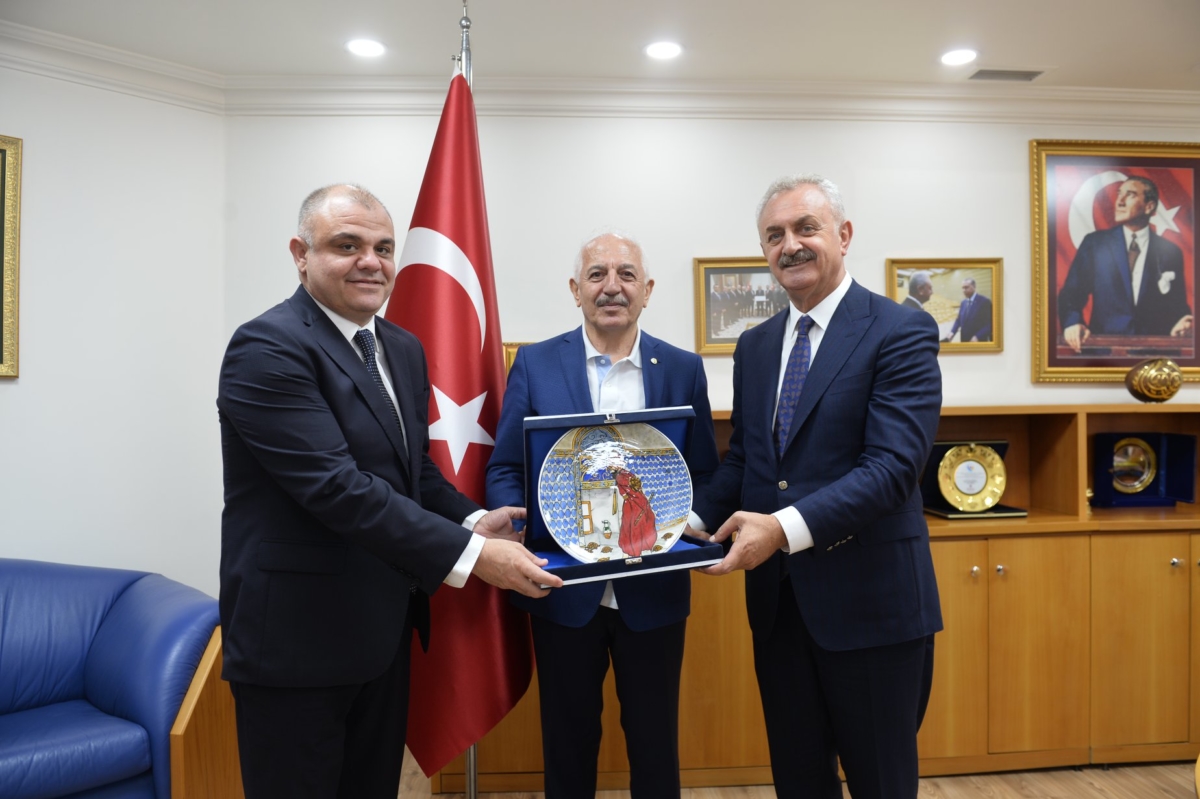 Gümüşhane Ticaret ve Sanayi Odası Başkanı İsmail AKÇAY ın Odamızı ziyareti