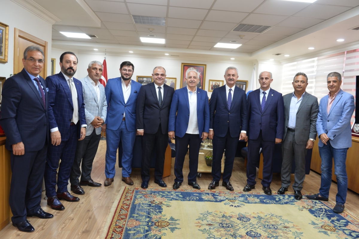 Gümüşhane Ticaret ve Sanayi Odası Başkanı İsmail AKÇAY ın Odamızı ziyareti