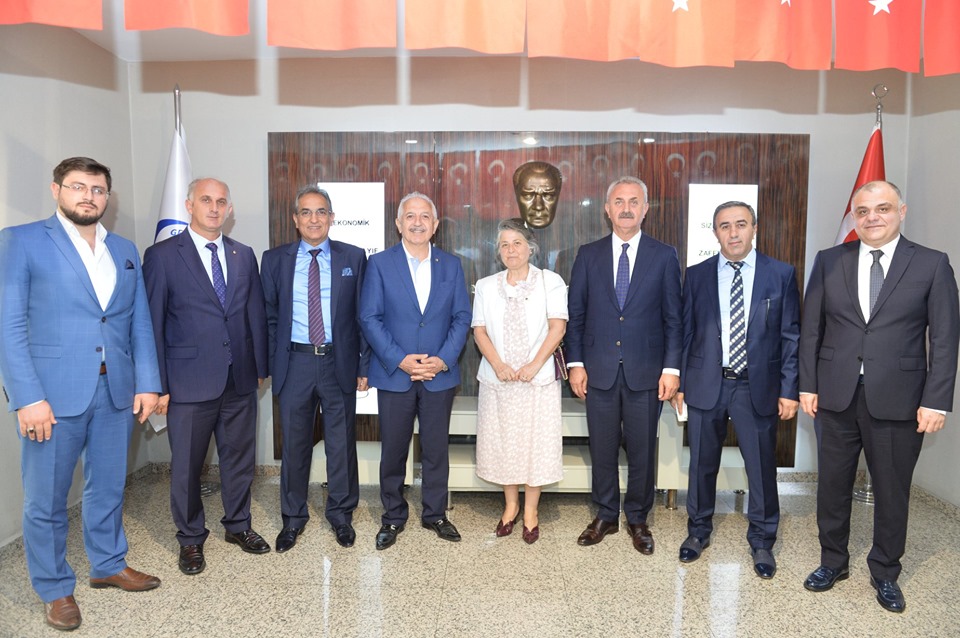 Gümüşhane Ticaret ve Sanayi Odası Başkanı İsmail AKÇAY ın Odamızı ziyareti