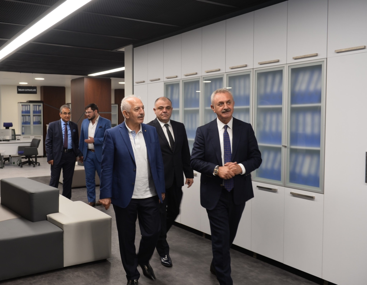 Gümüşhane Ticaret ve Sanayi Odası Başkanı İsmail AKÇAY ın Odamızı ziyareti