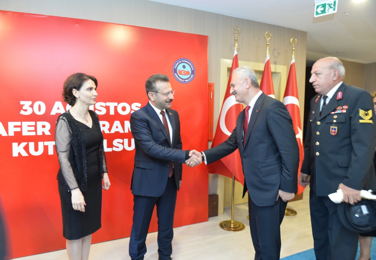 Kocaeli Valiliği tarafından düzenlenen 30 Ağustos Zafer Bayramı Resepsiyonu