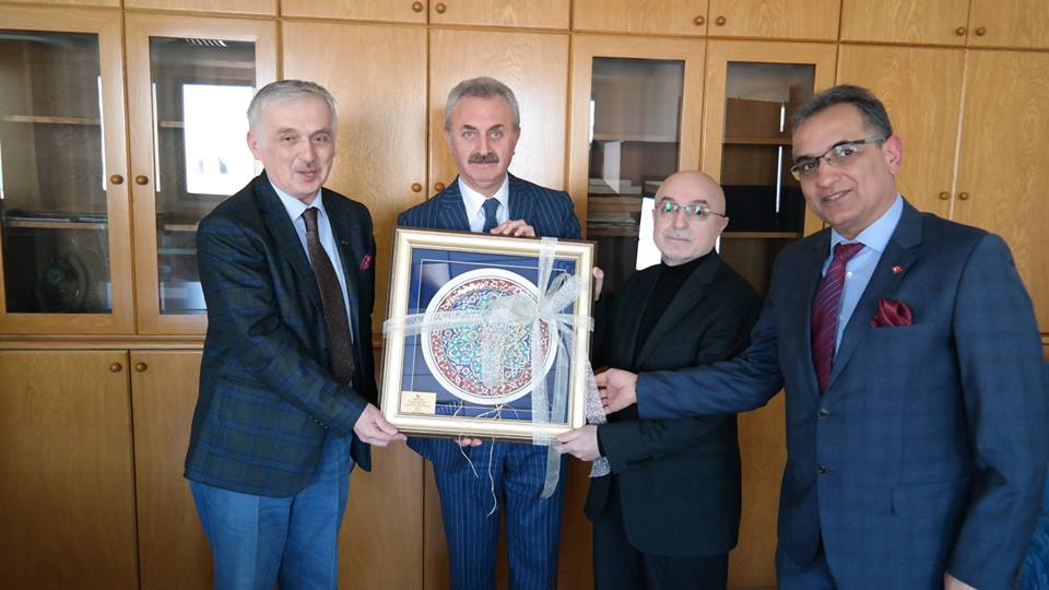 Yönetim Kurulu Başkanımız Nail ÇİLER ve Genel Sekreterimiz Mustafa Yaşar SEKİN,"TOBB TÜRKİYE 100 ÖDÜL TÖRENİ”nde ilk 100