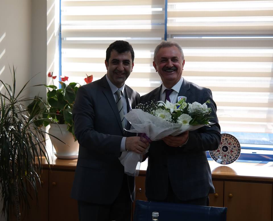 Yönetim Kurulu Başkanımız Sn. Nail ÇİLER,"Vergi Haftası” nedeniyle ziyarette bulunan Bölgemiz Vergi Dairesi Müdürlerini ağırladı.