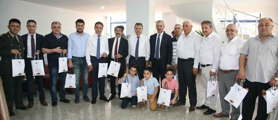 Ramazan Ayı ardından Bayrama kavuşmanın mutluluğunu, Başkanımız Nail Çiler öncülüğündeki Geleneksel Bayramlaşma Töreni