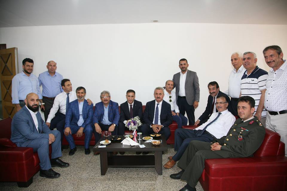Ramazan Ayı ardından Bayrama kavuşmanın mutluluğunu, Başkanımız Nail Çiler öncülüğündeki Geleneksel Bayramlaşma Töreni