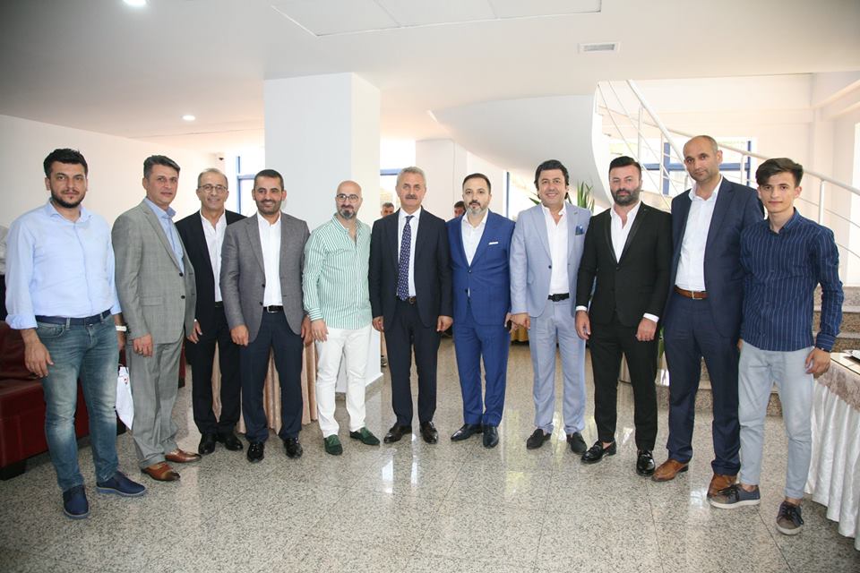 Ramazan Ayı ardından Bayrama kavuşmanın mutluluğunu, Başkanımız Nail Çiler öncülüğündeki Geleneksel Bayramlaşma Töreni