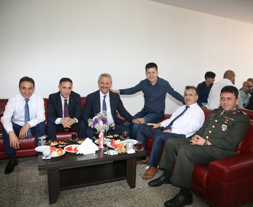 Ramazan Ayı ardından Bayrama kavuşmanın mutluluğunu, Başkanımız Nail Çiler öncülüğündeki Geleneksel Bayramlaşma Töreni