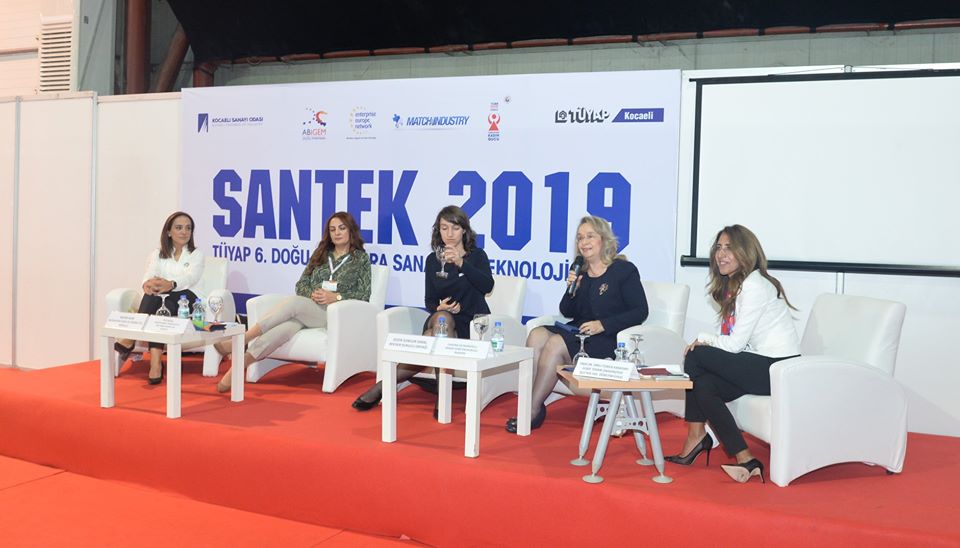 SANTEK 2019 Sanayi ve Teknoloji Fuarı İlham Veren Kadın Girişimciler paneli