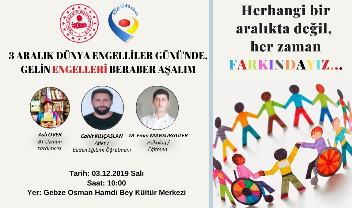 3 Aralık Dünya Engelliler Günü
