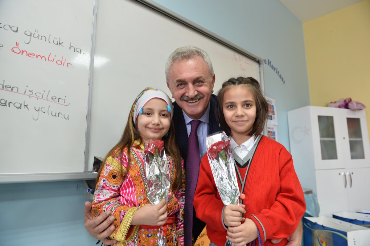 Mehmet Alp Tiryakioğlu İlkokulu 3-E sınıfı öğrencisi Eda Haşimoğlu