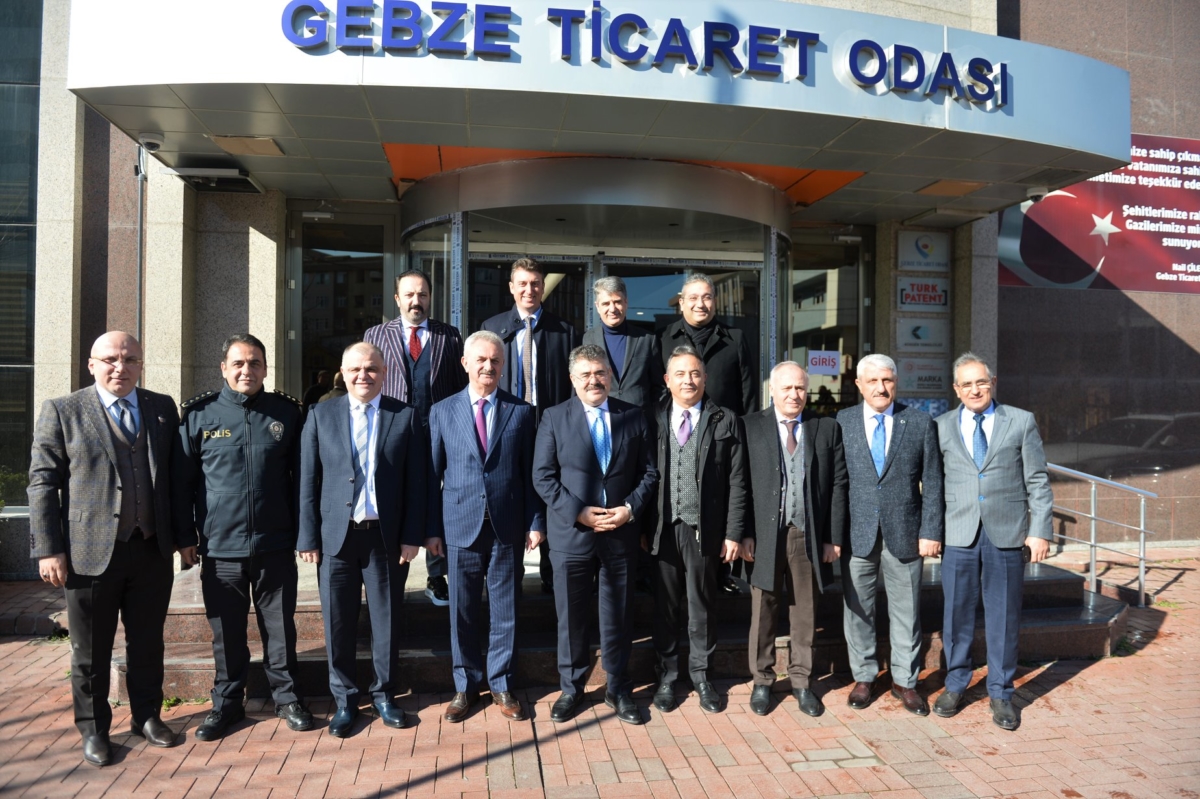 Kocaeli İl Emniyet Müdürümüz Veysel Tipioğlu ve Gebze İlçe Emniyet Müdürümüz Adil Uğur Bilgili Odamıza ziyaret gerçekleştirdi.