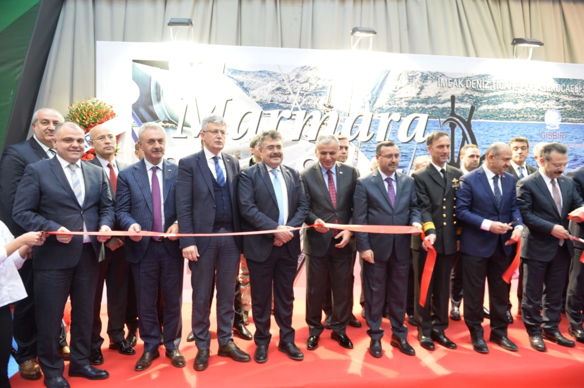Marmara Boat Show Deniz Araçları ve Ekipmanları Fuarı açılışı