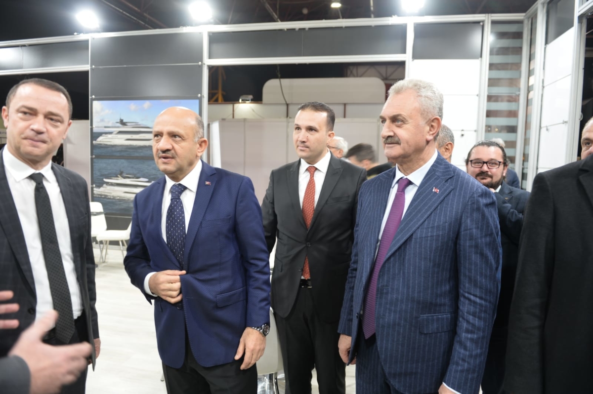 Marmara Boat Show Deniz Araçları ve Ekipmanları Fuarı açılışı