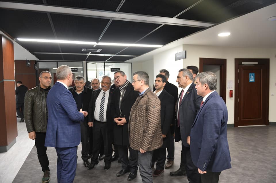 Dilovası Muhtarlarının Odamızı ziyareti
