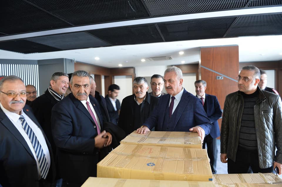 Dilovası Muhtarlarının Odamızı ziyareti