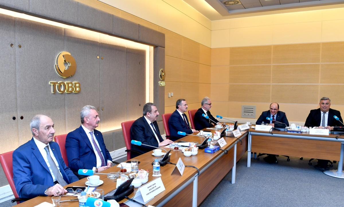Akreditasyon Kurulu TOBB İkiz Kulelerde gerçekleştirilen toplantısı