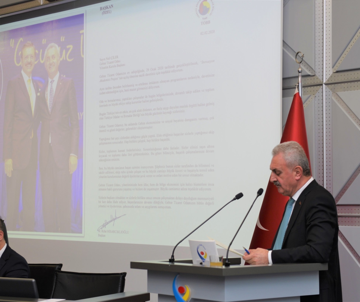 Gebze Ticaret Odası Vakfı Mütevelli heyet ve Şubat ayı olağan Meclis Toplantımız