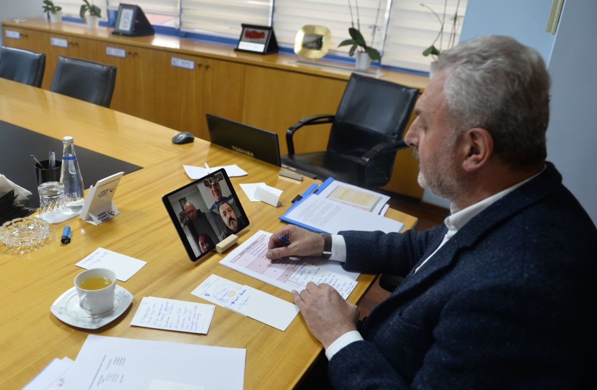 Yönetim Kurulu Toplantısı Videokonferans Aracılığıyla Gerçekleştirildi