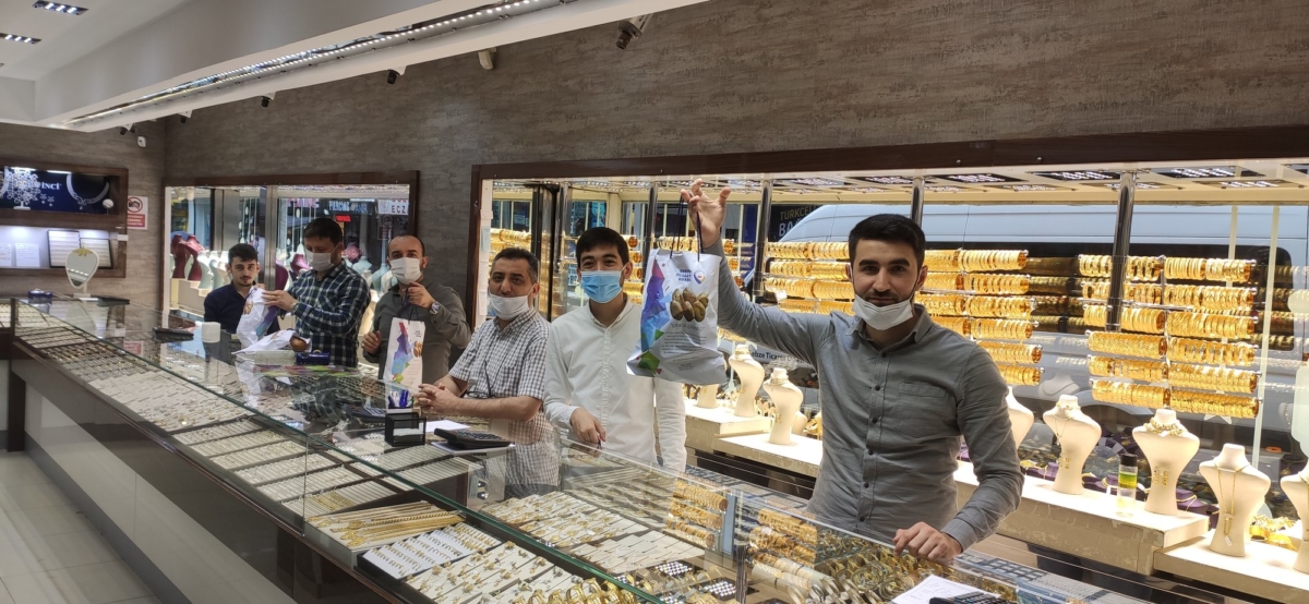 Gebze Çöreği mizin dağıtımını dört ilçemizde gerçekleştirdik