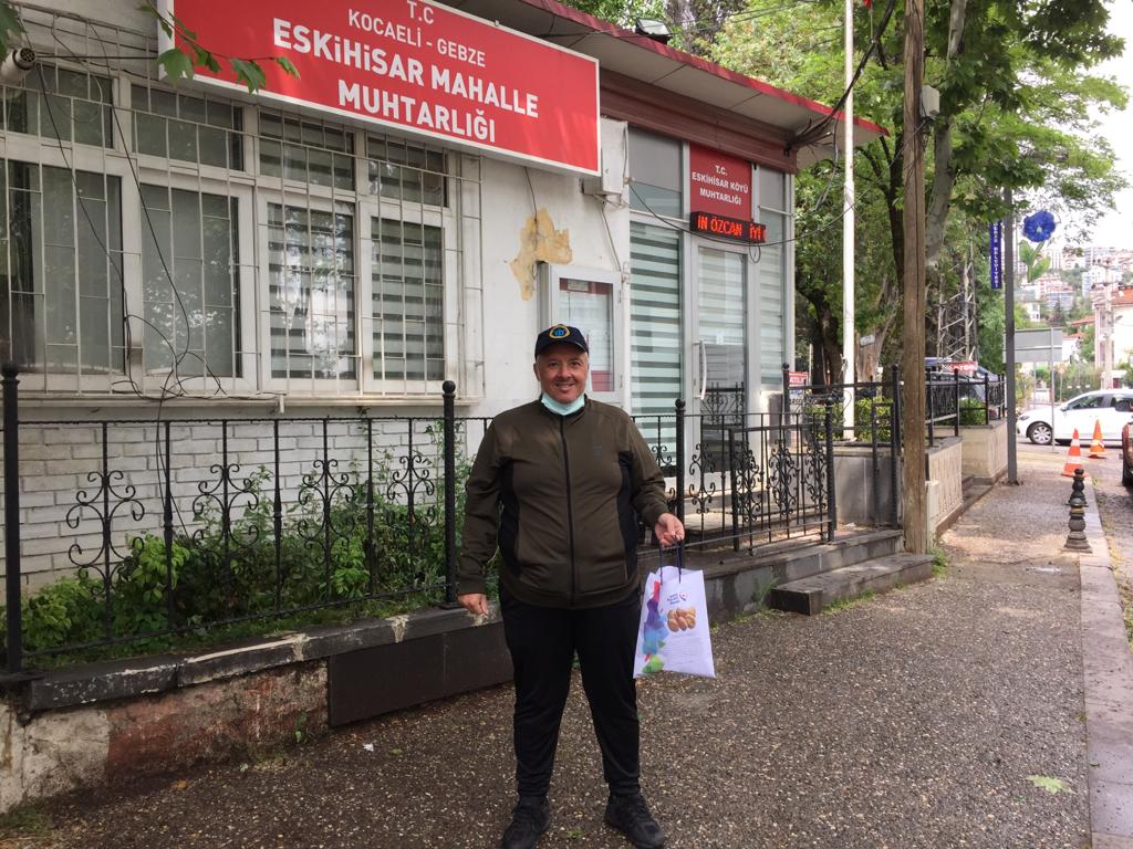 Gebze Çöreği mizin dağıtımını dört ilçemizde gerçekleştirdik