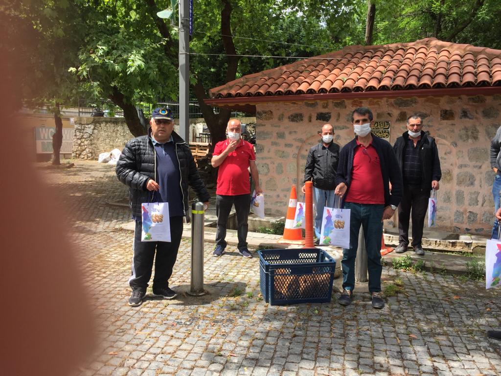 Gebze Çöreği mizin dağıtımını dört ilçemizde gerçekleştirdik