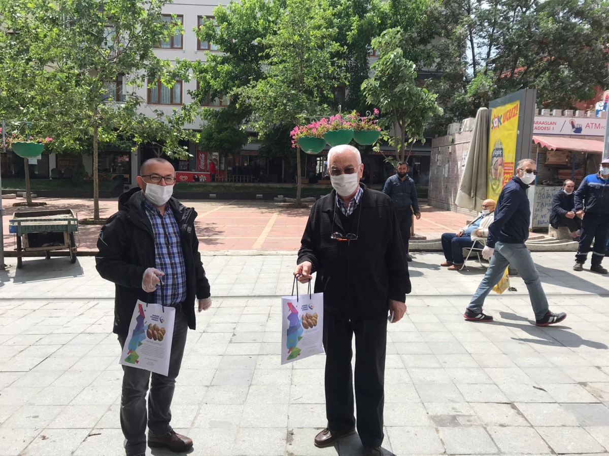 Gebze Çöreği mizin dağıtımını dört ilçemizde gerçekleştirdik