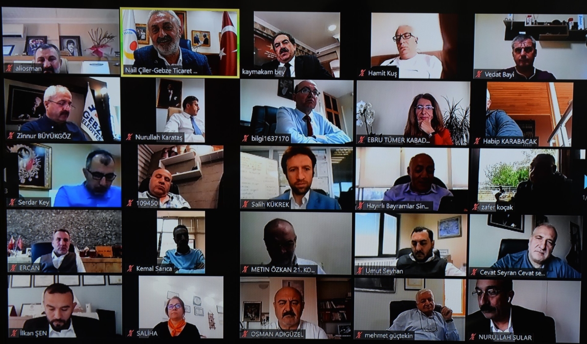 Geleneksel Bayramlaşma Törenimizi bu yıl video konferans ile gerçekleştirdik