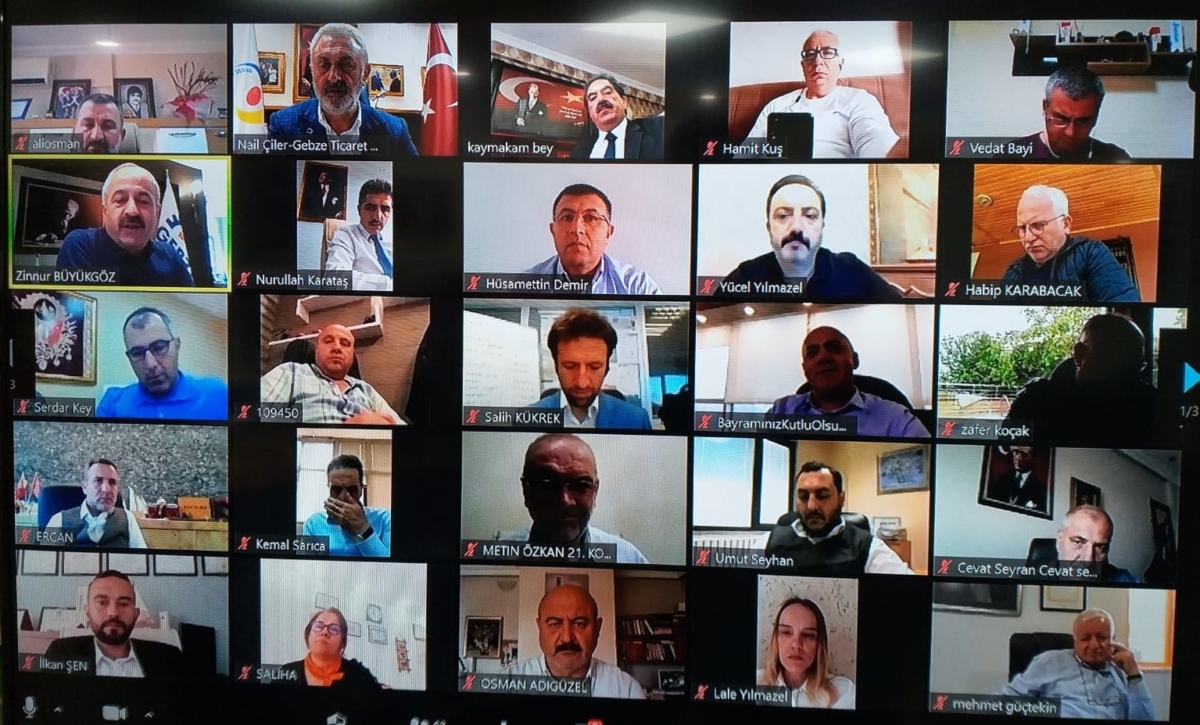 Geleneksel Bayramlaşma Törenimizi bu yıl video konferans ile gerçekleştirdik