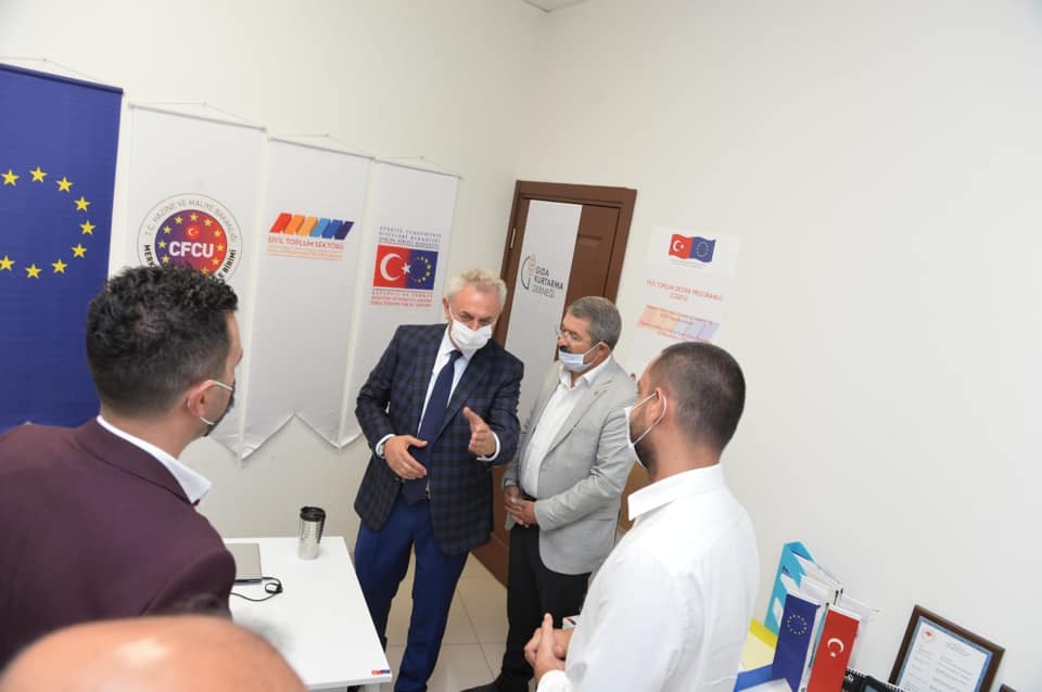 Van Ticaret ve Sanayi Odası Başkanı Sn. Necdet TAKVA ve beraberindeki heyet Sosyal Etki Merkezimizi projemizin detaylarını incelediler