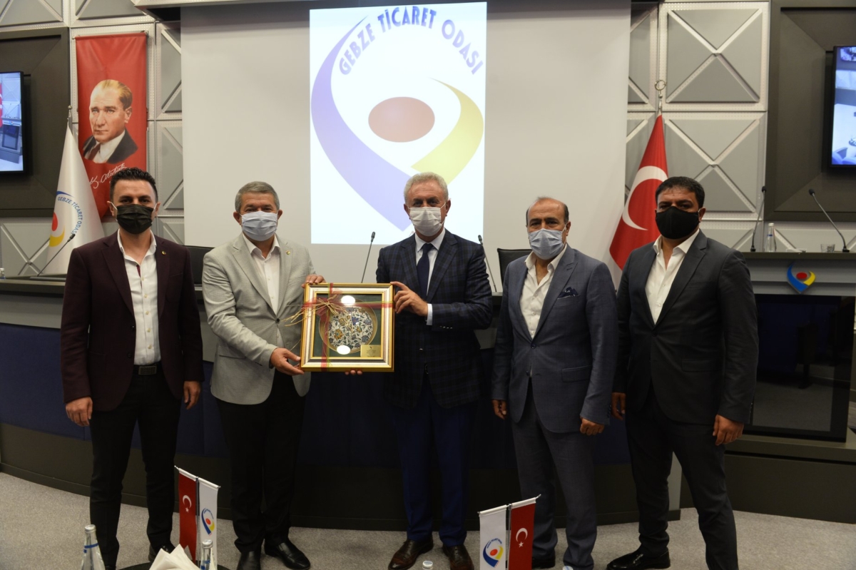 Van TSO Yönetim Kurulu Başkanı ve beraberindeki heyetin Odamızı ziyareti 