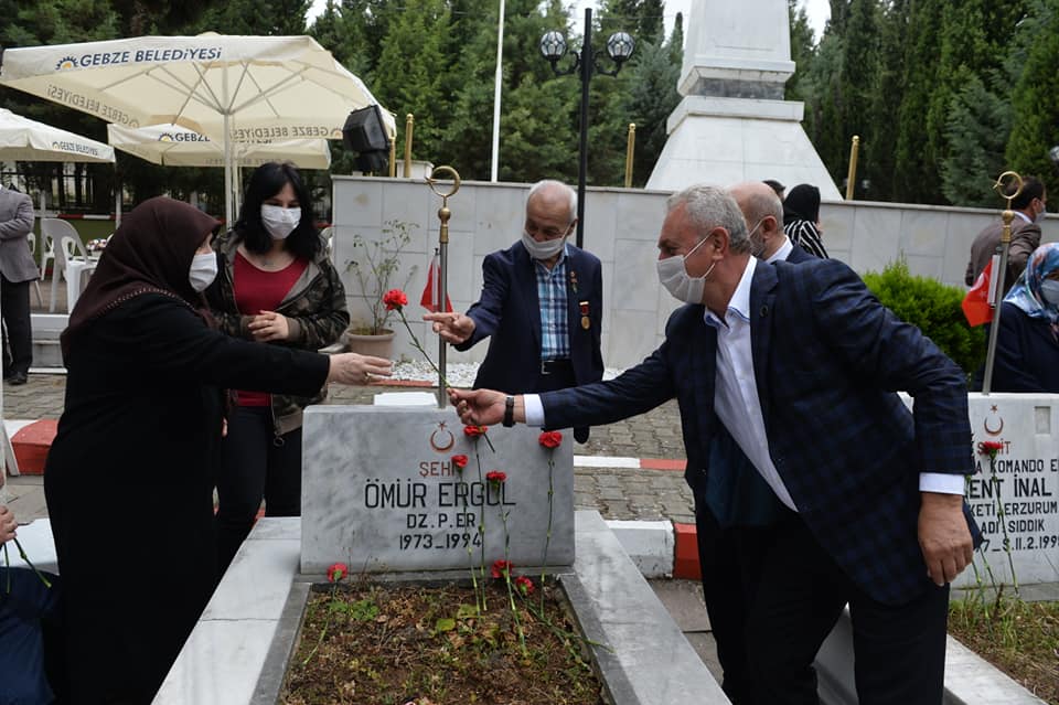 Şehitlik ziyareti