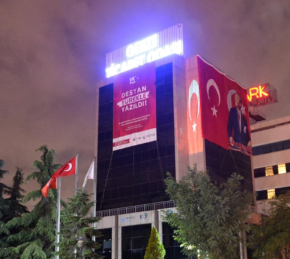 Gebze Kaymakamlığımız ve Gebze Belediyemizin düzenlediği 15 Temmuz Demokrasi ve Milli Birlik Günü programındaydık
