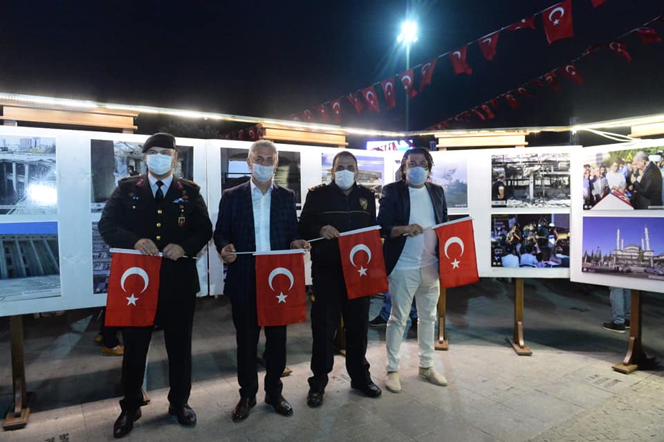 Gebze Kaymakamlığımız ve Gebze Belediyemizin düzenlediği 15 Temmuz Demokrasi ve Milli Birlik Günü programındaydık