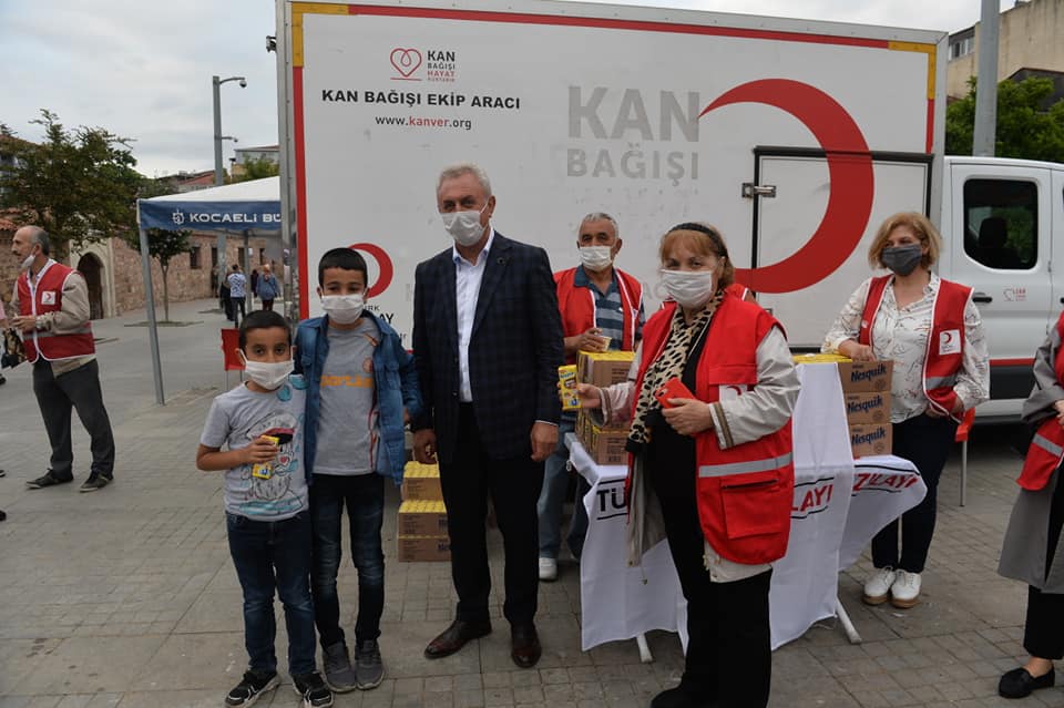 Gebze Kaymakamlığımız ve Gebze Belediyemizin düzenlediği 15 Temmuz Demokrasi ve Milli Birlik Günü programında Türk Kızılay
