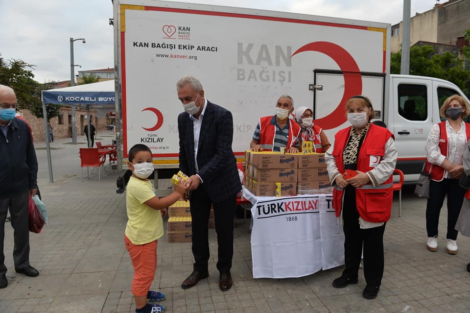 Gebze Kaymakamlığımız ve Gebze Belediyemizin düzenlediği 15 Temmuz Demokrasi ve Milli Birlik Günü programında Türk Kızılay